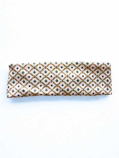 Girl Geo Knot Headband- Brown