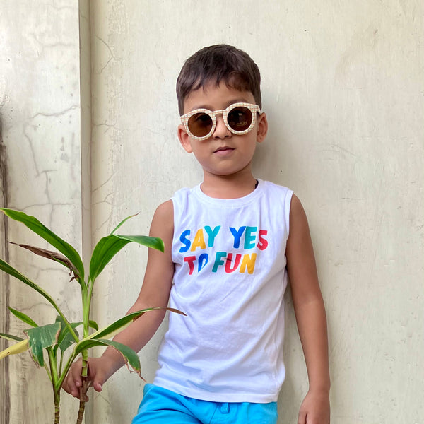 Round Sunglasses for Kids- Multi Coloured