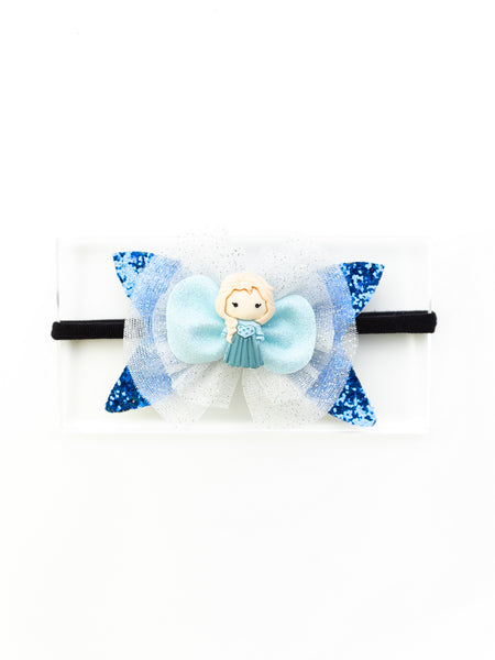 Princess Embellished Headband- Blue