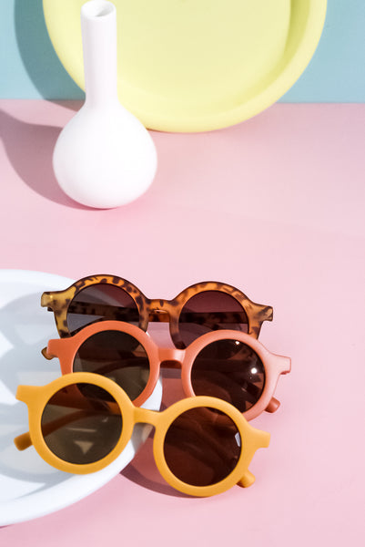 Kids Sunglasses - Rust Orange