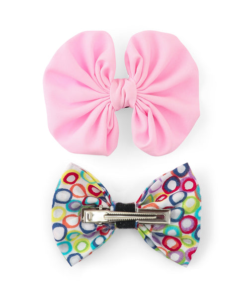 Alligator Clip Set - Light Pink & Multi Color