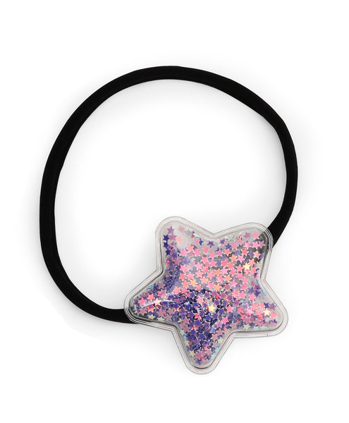 Sequin Star Headband - Purple