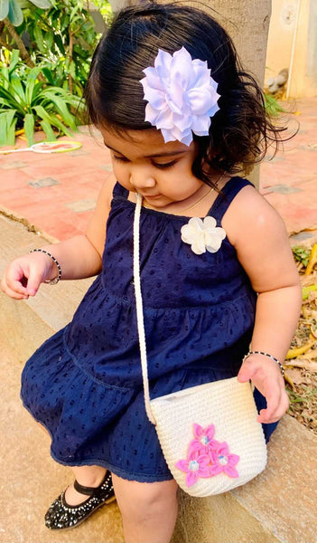 Flower Alligator Clip (1 pc)