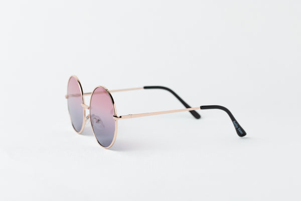 Multi-Colored Round Sunglasses for Kids