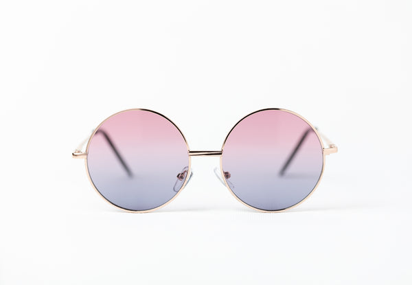 Multi-Colored Round Sunglasses for Kids