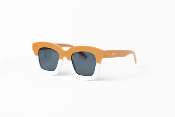 Kids Dual Color Sunglasses - Rust Orange